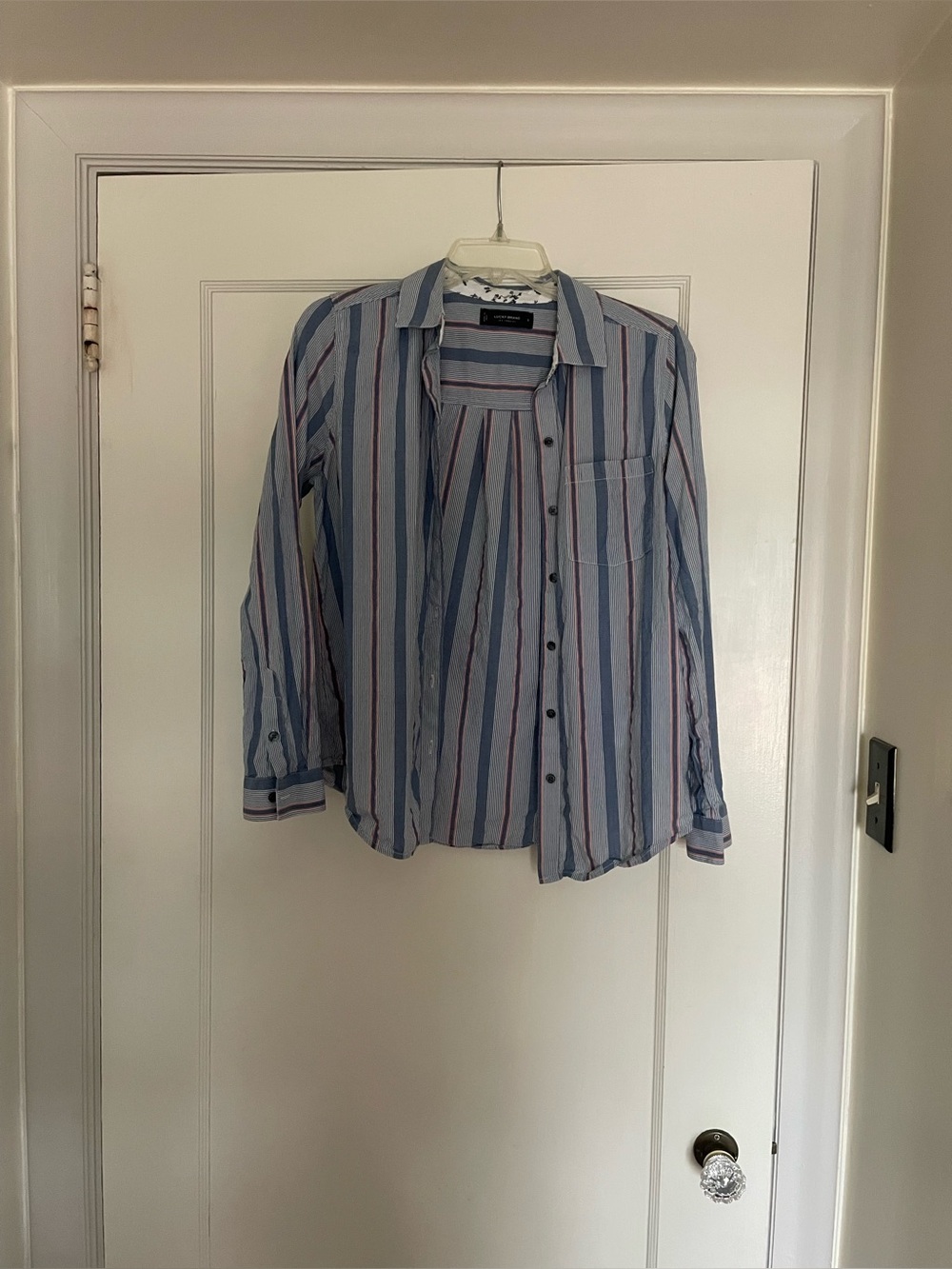 Lucky Brand Striped Button Down Shirt
